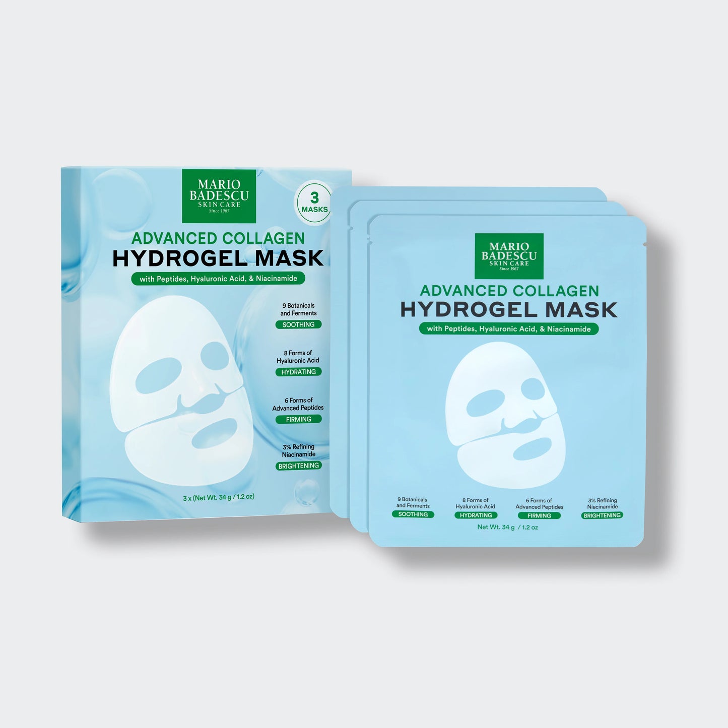 Advanced Collagen Hydrogel Masks